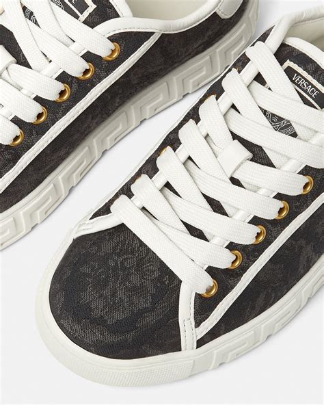 versace sneaker high herren|barocco high top greca sneakers.